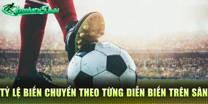 Tỷ lệ biến chuyển theo từng diễn biến trên sân